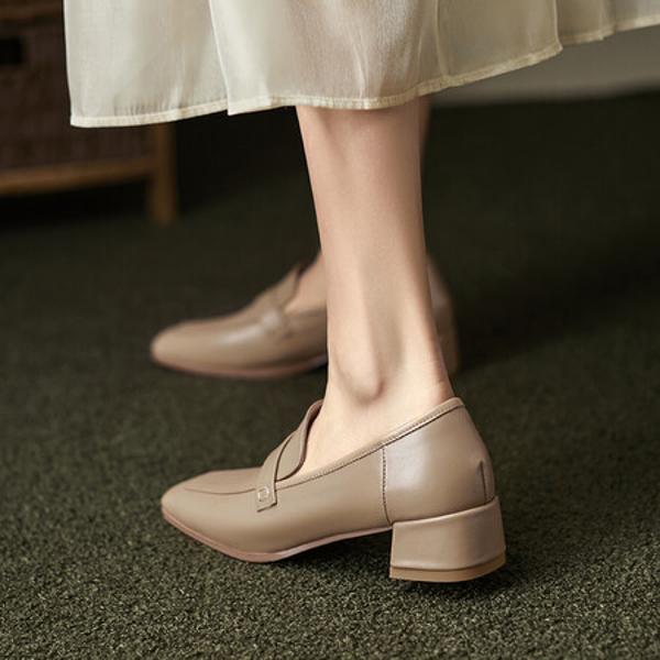 Exquisite Handcrafted Leather Women's Shoes: A Blend of Craftsmanship and Elegance(Edfmr-2020)