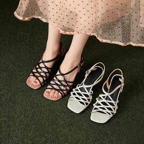 Handcrafted Luxury Leather Women's Shoes: Exquisite Quality & Elegant Design(Edfmr6591)