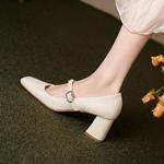Handcrafted Genuine Leather Women's Shoes: Exquisite Quality and Luxurious Elegance(Edfmr-6688)