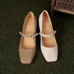Handcrafted Genuine Leather Women's Shoes: Exquisite Quality and Luxurious Elegance(Edfmr-6688)