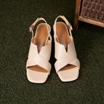 Elegant Handmade Leather Women's Shoes: Luxurious Craftsmanship & Quality(Edfmr6555)