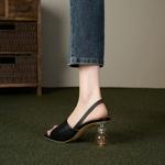 Handcrafted Luxurious Leather Women's Shoes - Elevate Elegance(Edfmr6821)