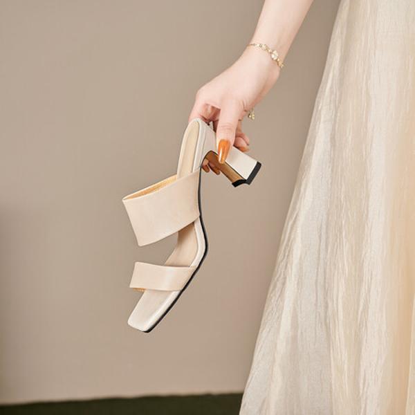 Exquisite Handcrafted Leather Women's Shoes: Luxury, Quality, and Elegance(Edfmr6633)