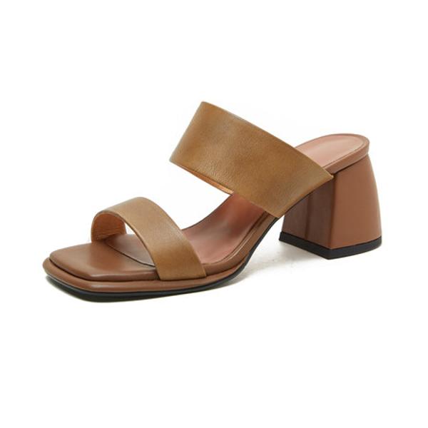 Handcrafted Luxury Leather Women's Shoes for Timeless Elegance(Edfmr6571)