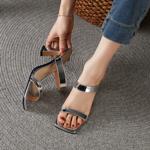 Handcrafted Luxury Leather Women's Shoes: Elegance in Every Step(Edfmr6622)