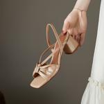 Exquisite Handcrafted Leather Women’s Shoes: Luxury Elegance(Edfmr6802)