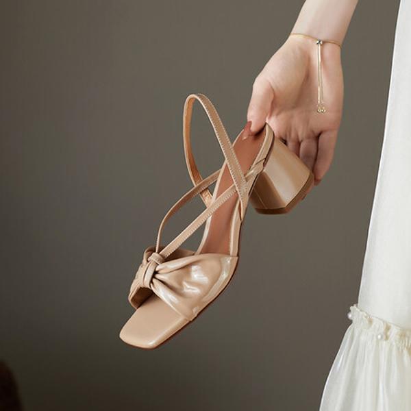 Exquisite Handcrafted Leather Women’s Shoes: Luxury Elegance(Edfmr6802)