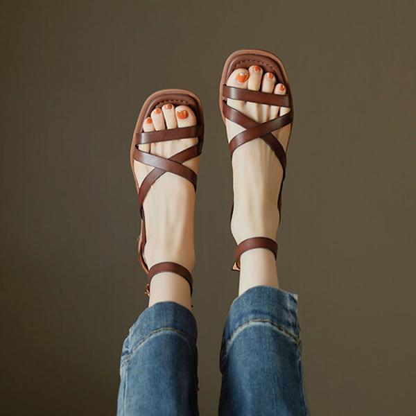 Handcrafted Luxury Leather Women's Shoes - Elegance in Every Detail(Edfmr6505)