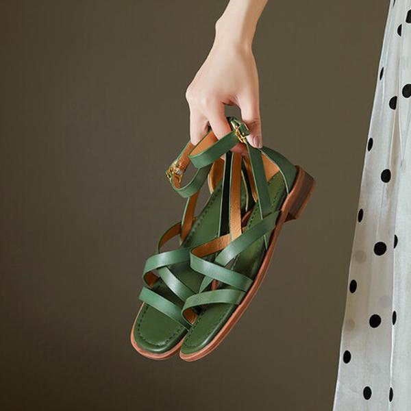 Handcrafted Luxury Leather Women's Shoes - Elegance in Every Detail(Edfmr6505)