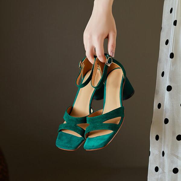 Elegant Handmade Genuine Leather Women’s Shoes(Edfmr6866)