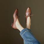 Luxurious Handcrafted Leather Women's Shoes - Exquisite Quality & Elegance(Edfmr6788)