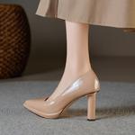 Elegant Handcrafted Luxury Leather Women's Shoes(Edfmr702)