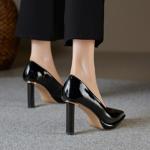 Elegant Handcrafted Luxury Leather Women's Shoes(Edfmr702)