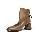 Handcrafted Genuine Leather Women's Shoes: Luxury Elegance(Edfmr577-5-)