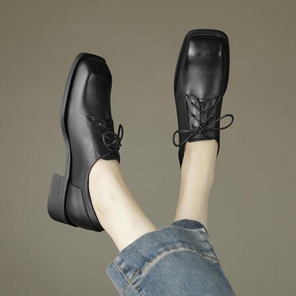 Luxurious Handmade Leather Women’s Shoes: Exquisite Craftsmanship and Elegance(Edfmr7253)