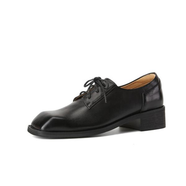 Luxurious Handmade Leather Women’s Shoes: Exquisite Craftsmanship and Elegance(Edfmr7253)