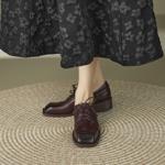 Luxurious Handmade Leather Women’s Shoes: Exquisite Craftsmanship and Elegance(Edfmr7253)