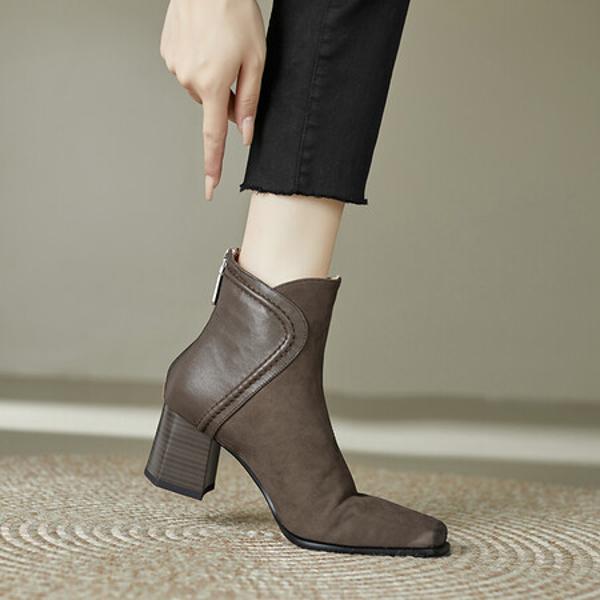 Handcrafted Genuine Leather Women’s Shoes - Elegant Luxury with Expert Craftsmanship(Edfmr6858)