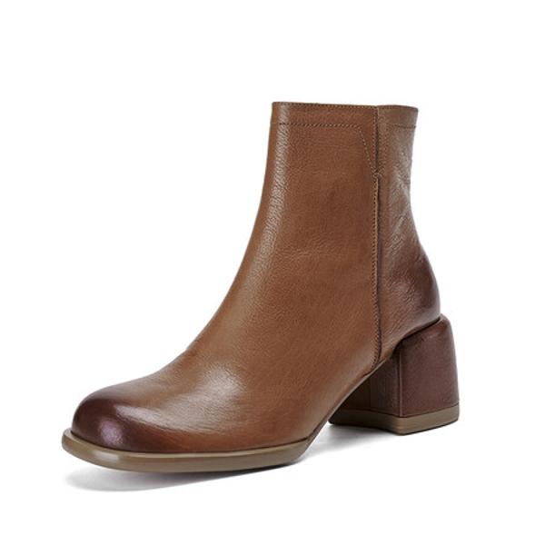 Handcrafted Luxury Leather Women's Shoes - Elegance Redefined(Edfmr7061)