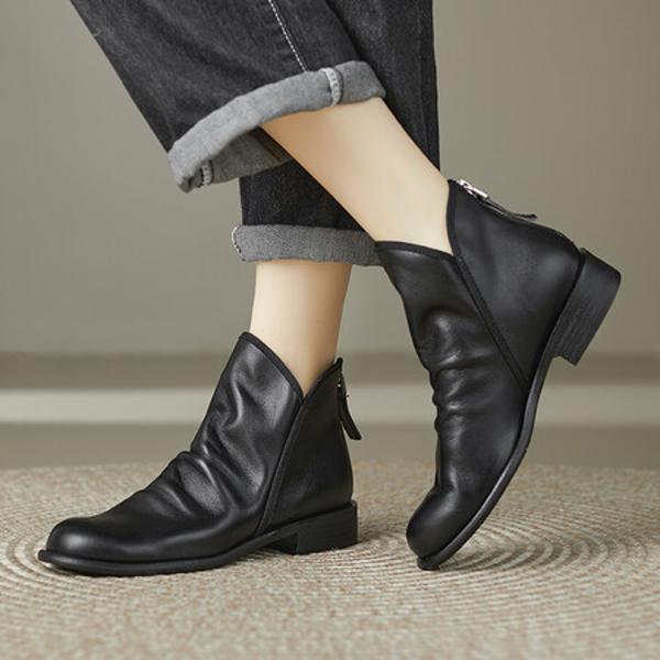 Exquisite Handmade Leather Women's Shoes: Luxury and Elegance Crafted(Edfmr7137)