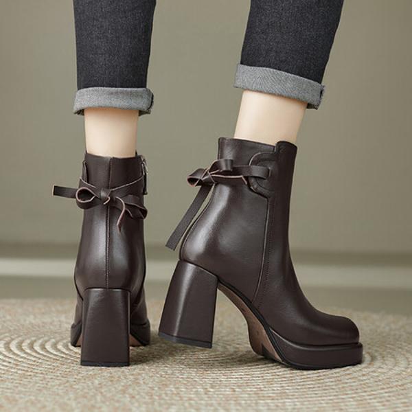 Elegant Handcrafted Leather Women’s Shoes - Luxury Quality(Edfmr7208)