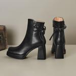 Elegant Handcrafted Leather Women’s Shoes - Luxury Quality(Edfmr7208)