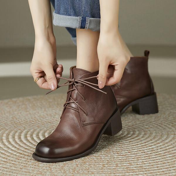 Luxurious Handcrafted Leather Women’s Shoes: Unmatched Elegance(Edfmr7221)