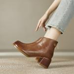 Exquisite Handcrafted Leather Women's Shoes: Elegance Meets Luxury(Edfmr7069)