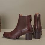 Elegant Artisan Leather Women's Shoes, Luxurious Craftsmanship(Edfmr7230)