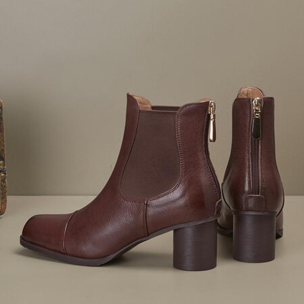 Elegant Artisan Leather Women's Shoes, Luxurious Craftsmanship(Edfmr7230)