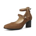 Luxurious Handcrafted Leather Women's Shoes(Edfmr7177)