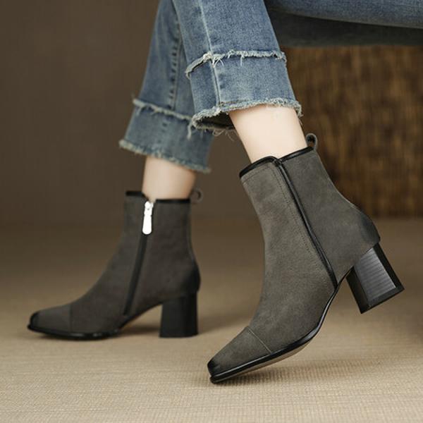 Exquisite Handmade Leather Pumps: Elevate Your Elegance(Edfmr6853)