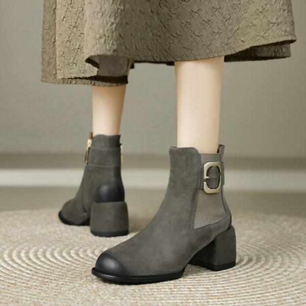 Handcrafted Luxury Leather Women’s Shoes - Elegance Redefined(Edfmr7067)