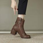 Handcrafted Luxury Genuine Leather Women's Shoes - Exquisite Craftsmanship & Timeless Elegance(Edfmr7068)