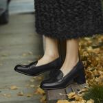 Elegantly Crafted Luxury Genuine Leather Heels(Edfmr7395)