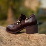 Handcrafted Luxury Leather Women's Shoes for Elegance(Edfmr7365)