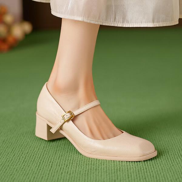 Handcrafted Leather Women's Shoes: Luxurious Elegance in Every Stitch(Edfmr7676)