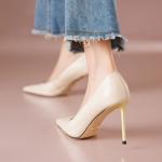 Luxurious Handcrafted Leather Women's Shoes(Edfmr8003)