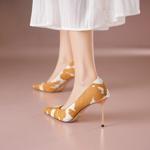 Exquisite Handmade Leather Women's Shoes: Luxury Craftsmanship and Elegance(Edfmr8005)