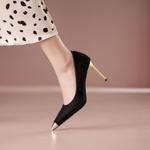 Handcrafted Luxe Leather Women’s Shoes: Timeless Elegance.(Edfmr8008)