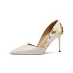 Elegantly Crafted Luxury Leather Handcrafted Women's Shoes(Edfmr8022)