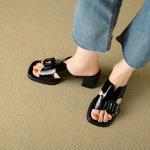 Handcrafted Luxury Leather Women's Shoes: Superior Craftsmanship & Elegance(Edfmr771-1)