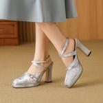 Handcrafted Leather Women's Shoes: Luxury and Elegance Redefined(Edfmr775-1)