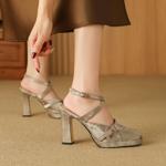 Handcrafted Leather Women's Shoes: Luxury and Elegance Redefined(Edfmr775-1)