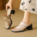 Crafted Elegance: Luxurious Handmade Leather Women's Shoes(Edfmr771-5)