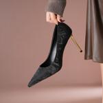 Elegant Handmade Leather Women's Shoes with Artisan Craftsmanship(Edfmr80031)