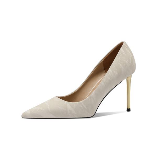 Elegant Handmade Leather Women's Shoes with Artisan Craftsmanship(Edfmr80031)