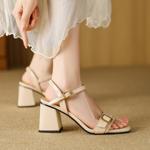 Handcrafted Luxury Leather Women's Shoes(Edfmr780-1)