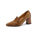 Elegant Handmade Leather Women's Shoes: Luxury Craftsmanship(Edfmr6003)