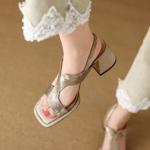 Exquisite Handcrafted Leather Women's Shoes: Luxury Meets Elegance(Edfmr6573--)